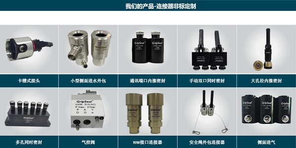 格雷希爾非標定制密封測試接頭
