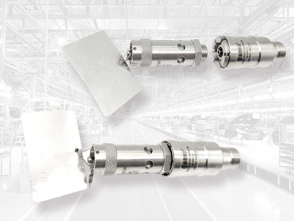 格雷希爾定制款G60C-M16C-A001-08接頭在空壓機安全閥的應用