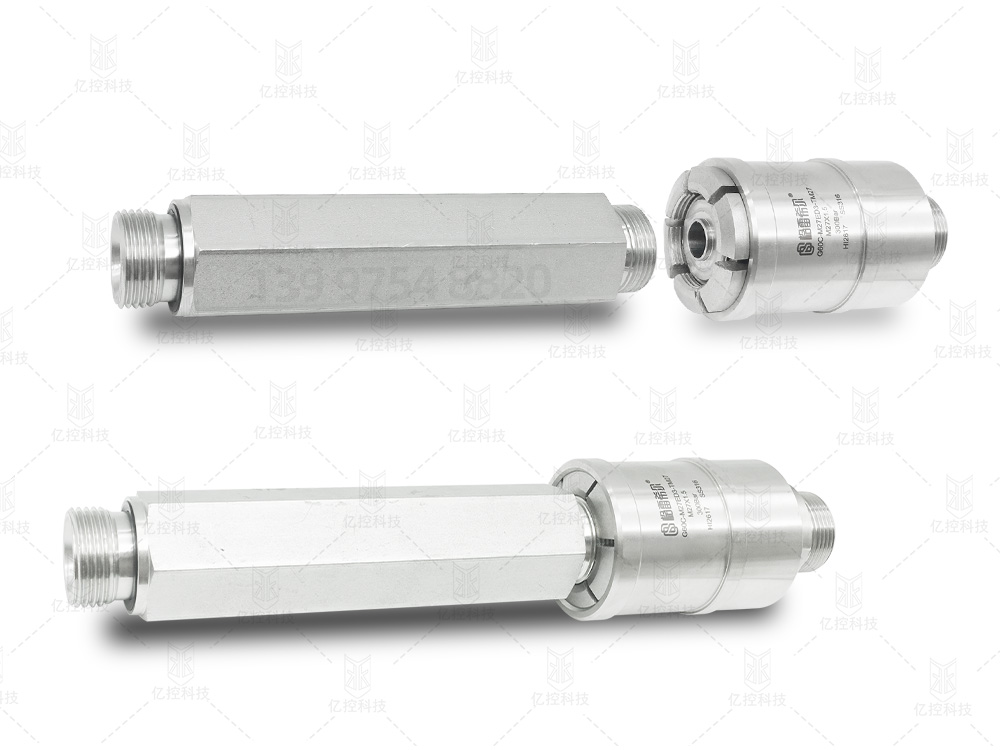 格雷希爾定制款密封測試接頭，解決外螺紋液壓油輸送管件的通油測試