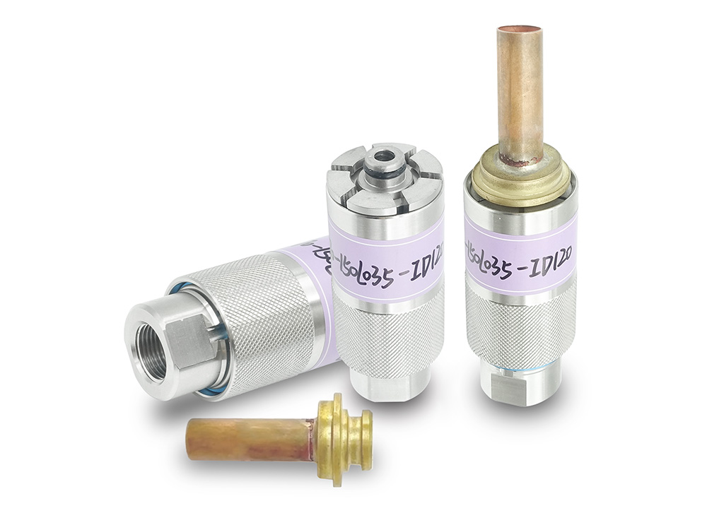 格雷希爾定制款密封測試接頭，解決熱水器水箱進水管法蘭式管口的快速連接